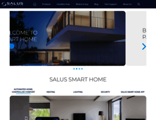 salus-smarthome.com screenshot