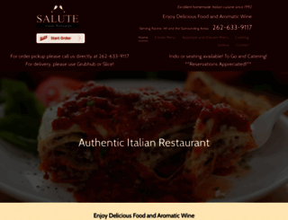 saluteitalianracine.com screenshot