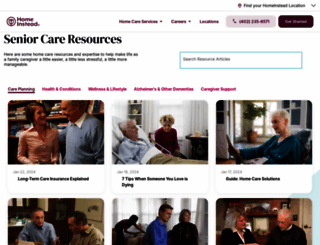 salutetoseniorservice.com screenshot