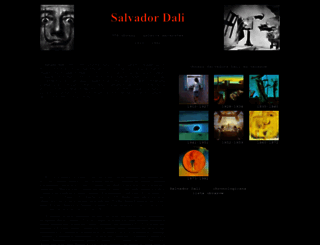 salvador-dali.com.pl screenshot