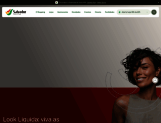 salvadorshopping.com.br screenshot