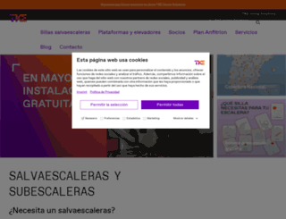 salvaescaleras.com screenshot