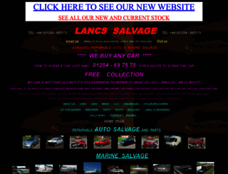 salvagedealers.com screenshot