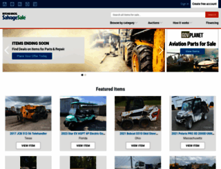 salvagesale.com screenshot