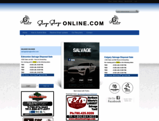 salvagesalvageonline.com screenshot