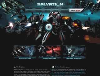 salvationprophecy.com screenshot