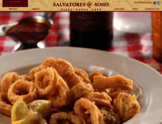 salvatoresofsoho.com screenshot