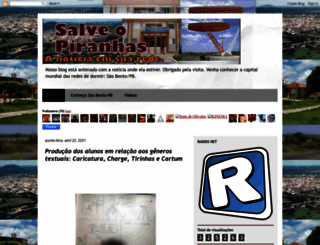 salveopiranhas.blogspot.com.br screenshot