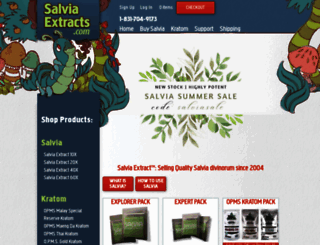 salviaextract.com screenshot