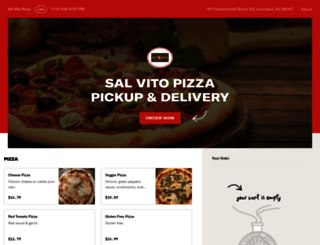 salvitopizza.com screenshot