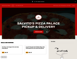 salvitospizzapalace.com screenshot