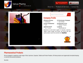 salvuspharma.net screenshot