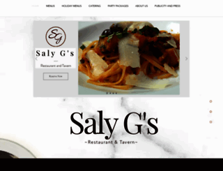 salygsrestaurant.com screenshot