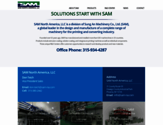 sam-na.com screenshot