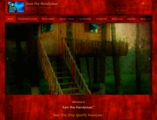 sam-thehandyman.com screenshot