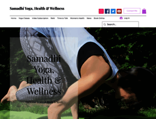 samadhi-yoga.co.uk screenshot