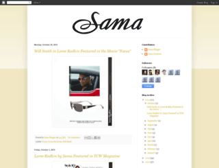 samaeyewear.blogspot.com screenshot