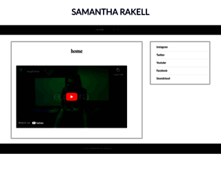 samantharakell.com screenshot