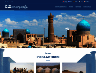samarkanda-travel.com screenshot