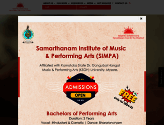 samarthanam.org screenshot