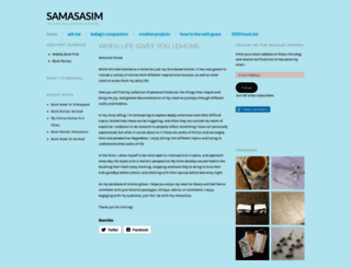 samasasim.wordpress.com screenshot