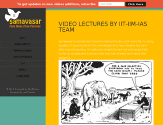 samavasar.org screenshot