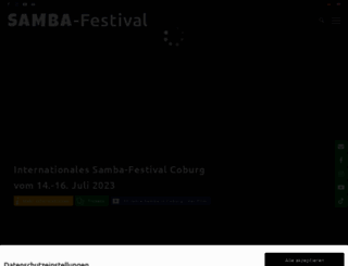 samba-festival.de screenshot