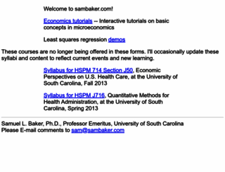 sambaker.com screenshot
