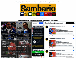 sambariocarnaval.com screenshot