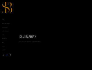 sambashiry.com.au screenshot