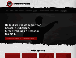 sambonsports.nl screenshot