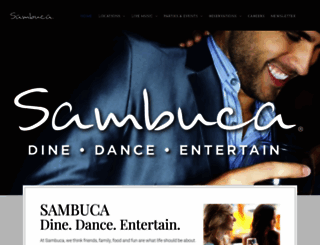 sambucarestaurant.com screenshot
