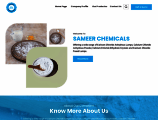 sameerchemicals.com screenshot