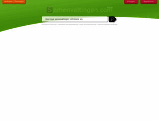 samenvattingen.nl screenshot