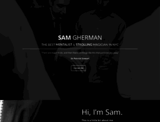 samgherman.com screenshot