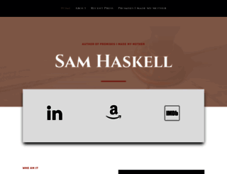 samhaskell.com screenshot