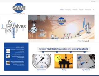 sami-instruments.com.sg screenshot