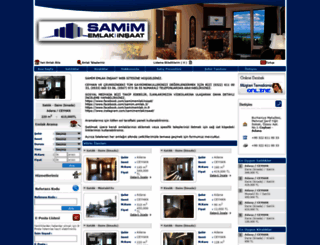 samimemlakinsaat.com screenshot