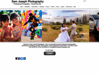 samjosephphotography.com screenshot