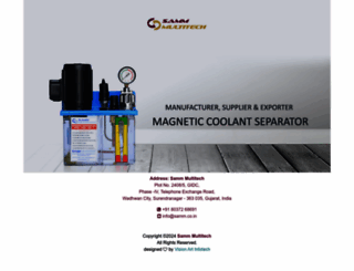 samm.co.in screenshot