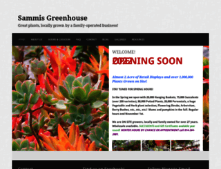 sammisgreenhouse.com screenshot