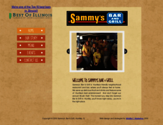 sammysbarandgrill.com screenshot