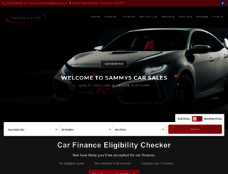 sammyscar.co.uk screenshot
