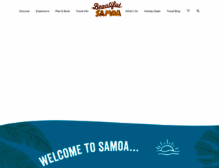 samoa.travel screenshot