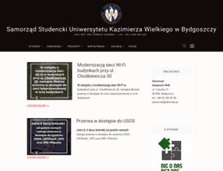 samorzad.ukw.edu.pl screenshot