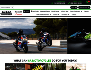 samotorcycles.com.au screenshot
