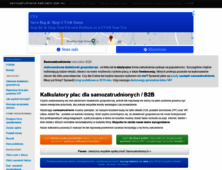 samozatrudnienie.kalkulator-plac.eu screenshot