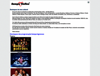 sampaonline.com.br screenshot