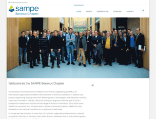 sampe-benelux.org screenshot