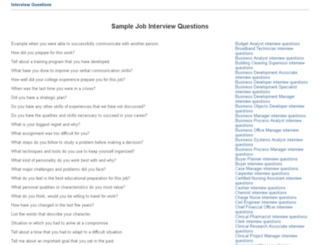 sample-interview-questions.com screenshot